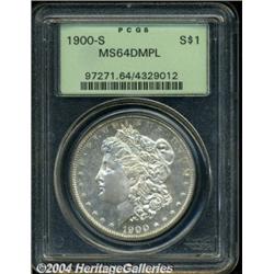 1900-S[S$1] MS64 Deep Mirror Prooflike PCGS.