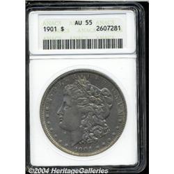 1901[S$1] AU55 ANACS.