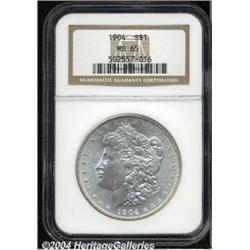 1904[S$1] MS65 NGC.