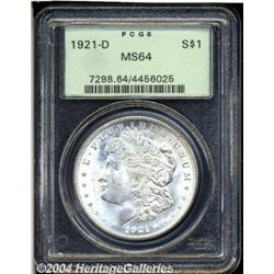1921-D[S$1] MS64 PCGS.