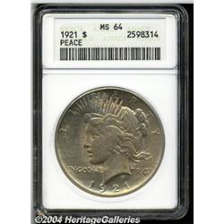 1921[S$1] MS64 ANACS.