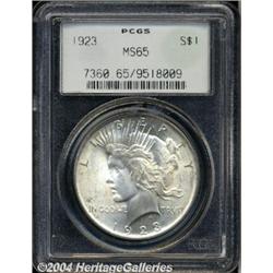 1923[S$1] MS65 PCGS.