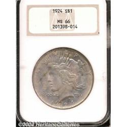 1924[S$1] MS66 NGC.