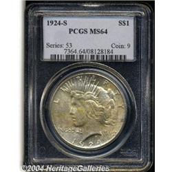 1924-S[S$1] MS64 PCGS.