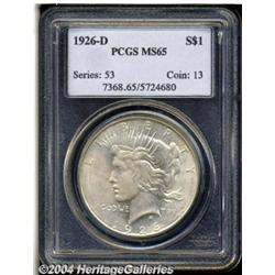 1926-D[S$1] MS65 PCGS.