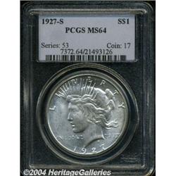 1927-S[S$1] MS64 PCGS.