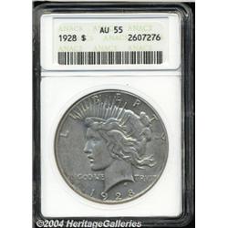 1928[S$1] AU55 ANACS.