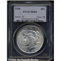1928[S$1] MS64 PCGS.