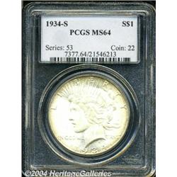 1934-S[S$1] MS64 PCGS.