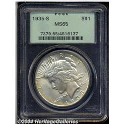 1935-S[S$1] MS65 PCGS.