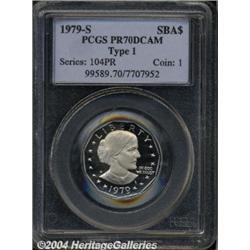 1979-S[SBA$] Type One PR70 Deep Cameo PCGS.