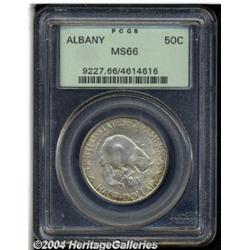 1936[50C] Albany MS66 PCGS.