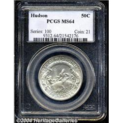 1935[50C] Hudson MS64 PCGS.