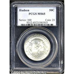 1935[50C] Hudson MS65 PCGS.