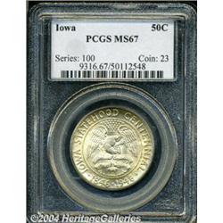 1946[50C] Iowa MS67 PCGS.