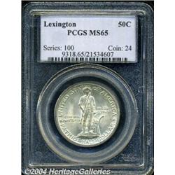 1925[50C] Lexington MS65 PCGS.