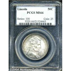 1918[50C] Lincoln MS66 PCGS.