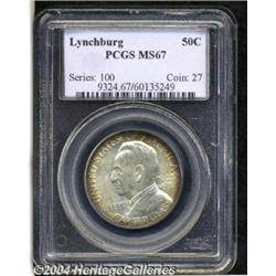 1936[50C] Lynchburg MS67 PCGS.