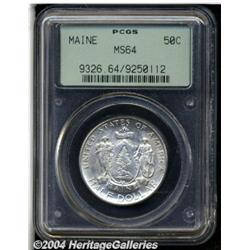1920[50C] Maine MS64 PCGS.