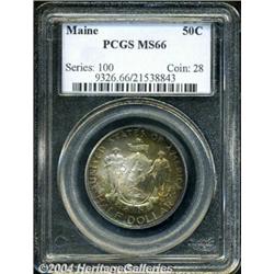 1920[50C] Maine MS66 PCGS.