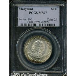 1934[50C] Maryland MS67 PCGS.