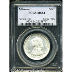1921[50C] Missouri MS64 PCGS.