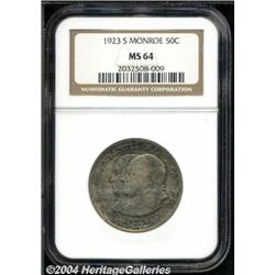 1923-S[50C] Monroe MS64 NGC.