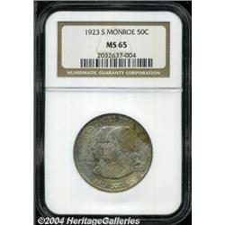 1923-S[50C] Monroe MS65 NGC.