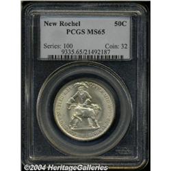 1938[50C] New Rochelle MS65 PCGS.