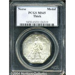 1925[Medal] Norse Thick Planchet MS65 PCGS.