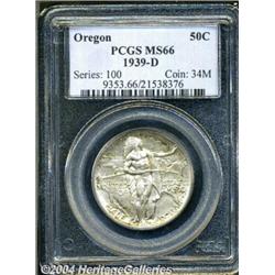 1939-D[50C] Oregon MS66 PCGS.