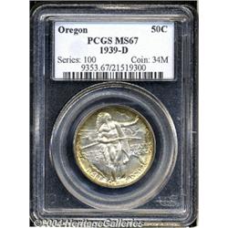 1939-D[50C] Oregon MS67 PCGS.