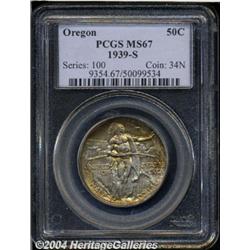 1939-S[50C] Oregon MS67 PCGS.