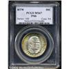 Image 1 : 1946[50C] Booker T. Washington MS67 PCGS.