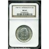 Image 1 : 1949[50C] Booker T. Washington MS66 NGC.