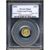 Image 1 : 1905[G$1] Lewis and Clark MS64 PCGS.