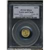 Image 1 : 1905[G$1] Lewis and Clark MS64 PCGS.