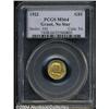 Image 1 : 1922[G$1] Grant no Star MS64 PCGS.