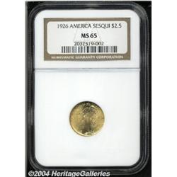 1926[$2 1/2] Sesquicentennial MS65 NGC.