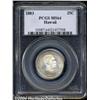 Image 1 : 1883[25C] Hawaii Quarter MS64 PCGS.