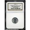 Image 1 : 1998[1C] Lincoln Cent--Struck on 10C Planchet--MS66 NGC.