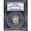 Image 1 : 1920-D[10C] Mercury Dime--Struck 10% Off Center--MS62 PCGS.