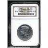 Image 1 : (Undated) Clad Kennedy Half Dollar[MS]--Die Adjustment Strike--NGC.