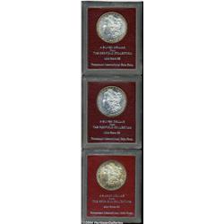 1887-S[S$1] Dollar MS65 Paramount (MS63); 1889-S Dollar MS65 Paramount (MS63);