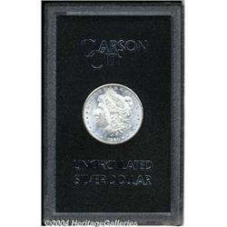 1880-CC[S$1] 8 Over High 7 MS62 Uncertified.