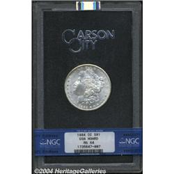 1884-CC[S$1] MS64 NGC.