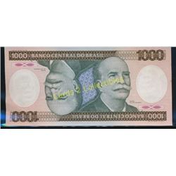 Bank Of Brazil $1000 Banknote