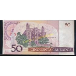 Bank Of Brasil 50 Cruzados Banknote