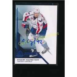 14-15 SP Game Used Autograph Blue Evgeny Kuznetsov