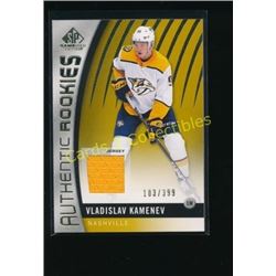 17-18 SP Game Used Gold Vladislav Kamenev Jersey